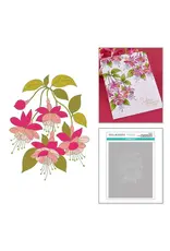 SPELLBINDERS SPELLBINDERS ALEX SYBERIA MAGICAL FUCHSIA LAYERED STENCIL SET