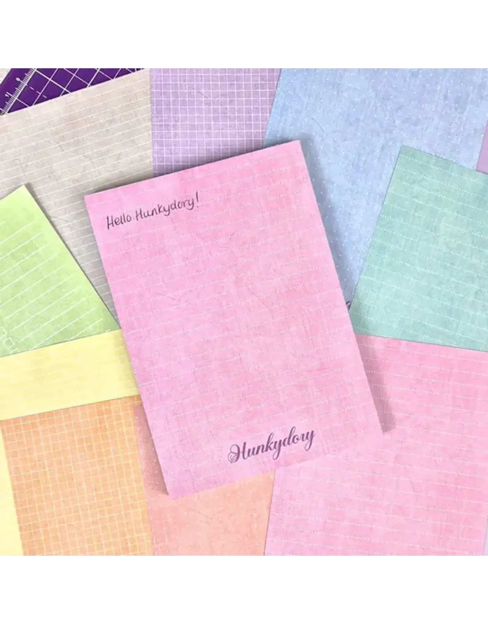 HUNKYDORY CRAFTS LTD. HUNKYDORY RAINBOW NOTES NOTEPAD
