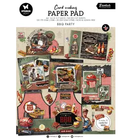 STUDIOLIGHT STUDIOLIGHT ESSENTIALS COLLECTION BBQ PARTY CARD MAKING PAD