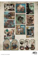 STUDIOLIGHT STUDIOLIGHT ESSENTIALS COLLECTION GEARHEAD WORKSHOP CARD MAKING PAD