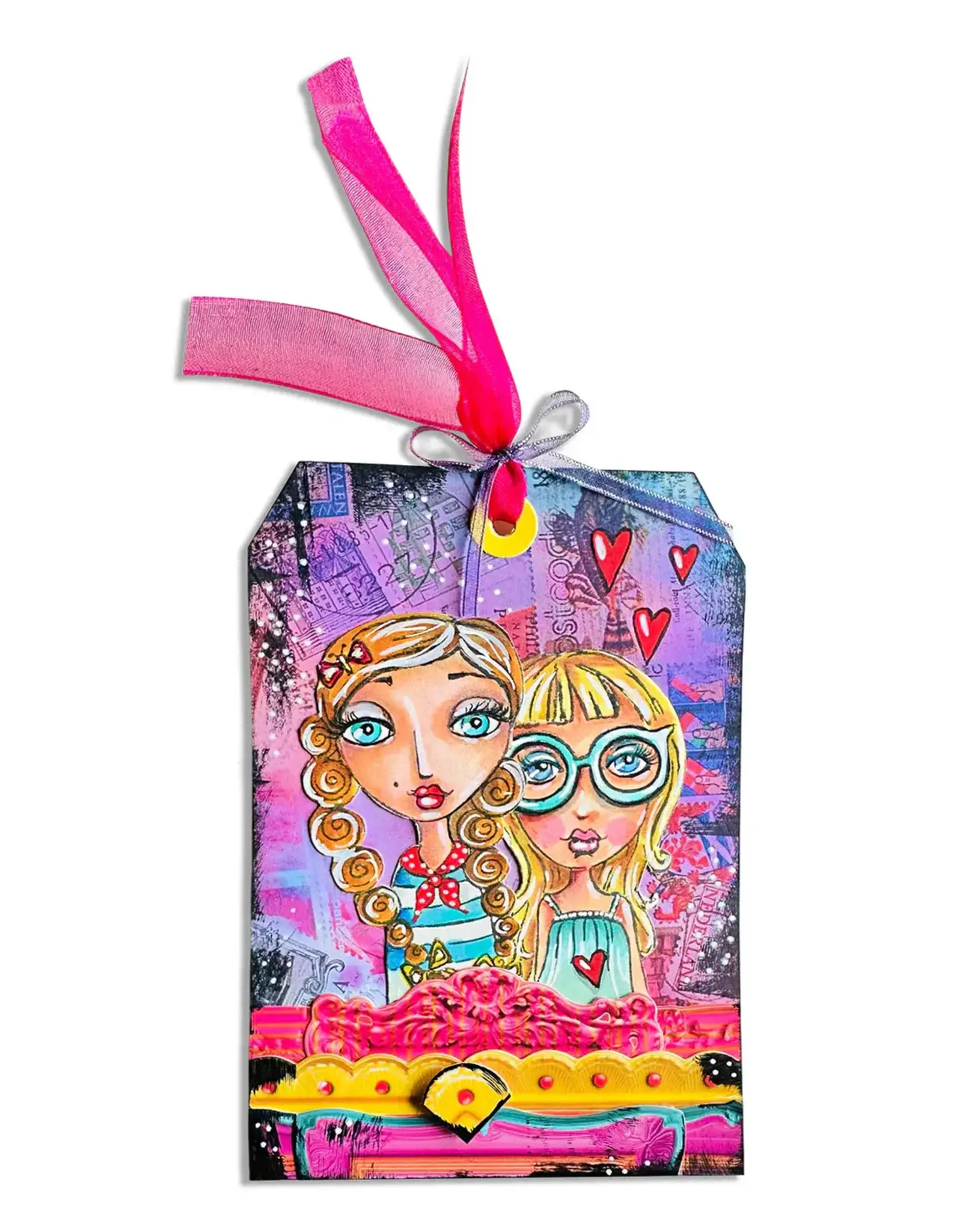 STUDIOLIGHT STUDIOLIGHT ART BY MARLENE LITTLE FRAMES PAPER ELEMENTS DIE-CUT 32/PK