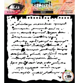 VISIBLE IMAGE VISIBLE IMAGE NOTED 6x6 STENCIL