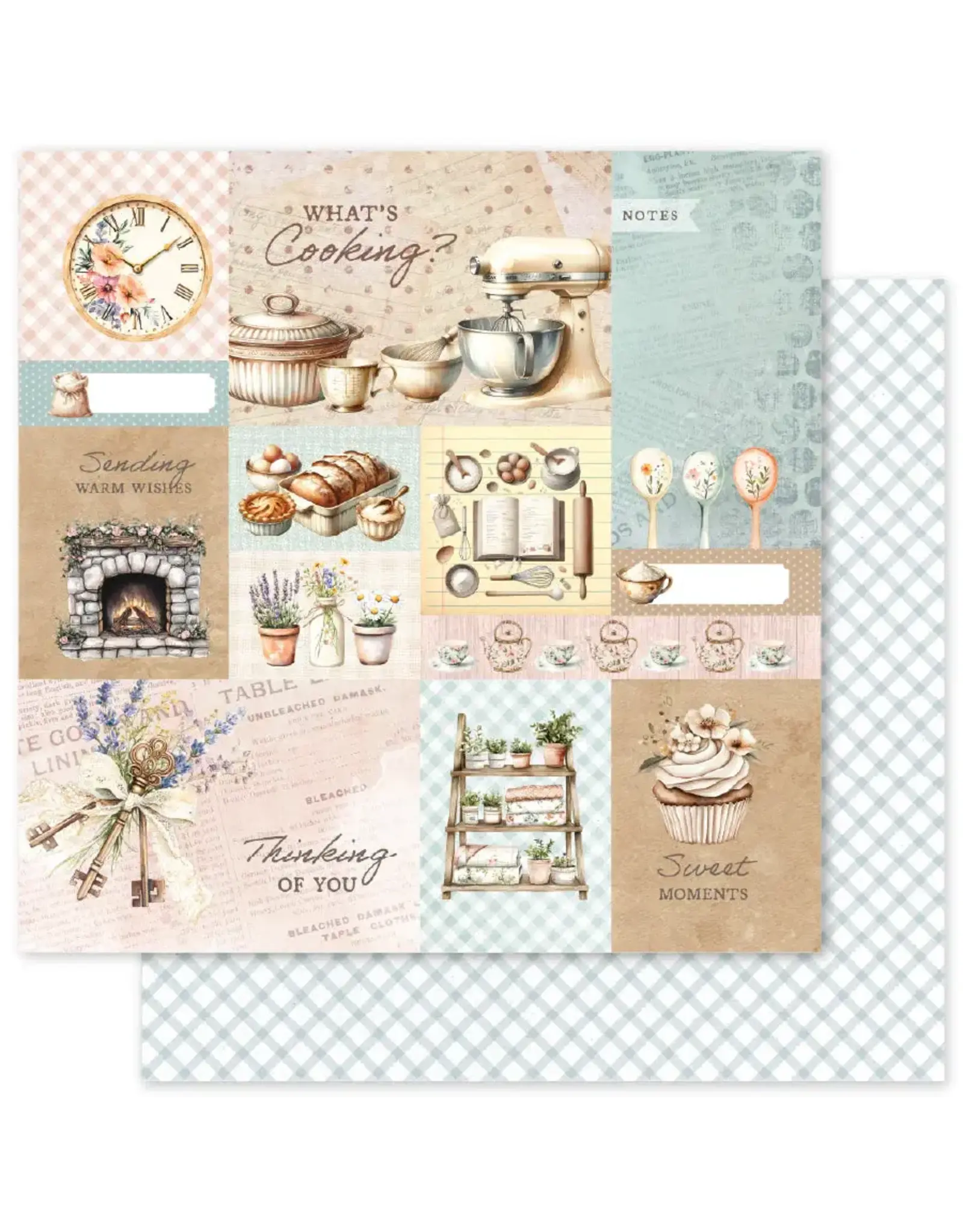 PAPER ROSE PAPER ROSE HEART & HOME - A 12x12 CARDSTOCK