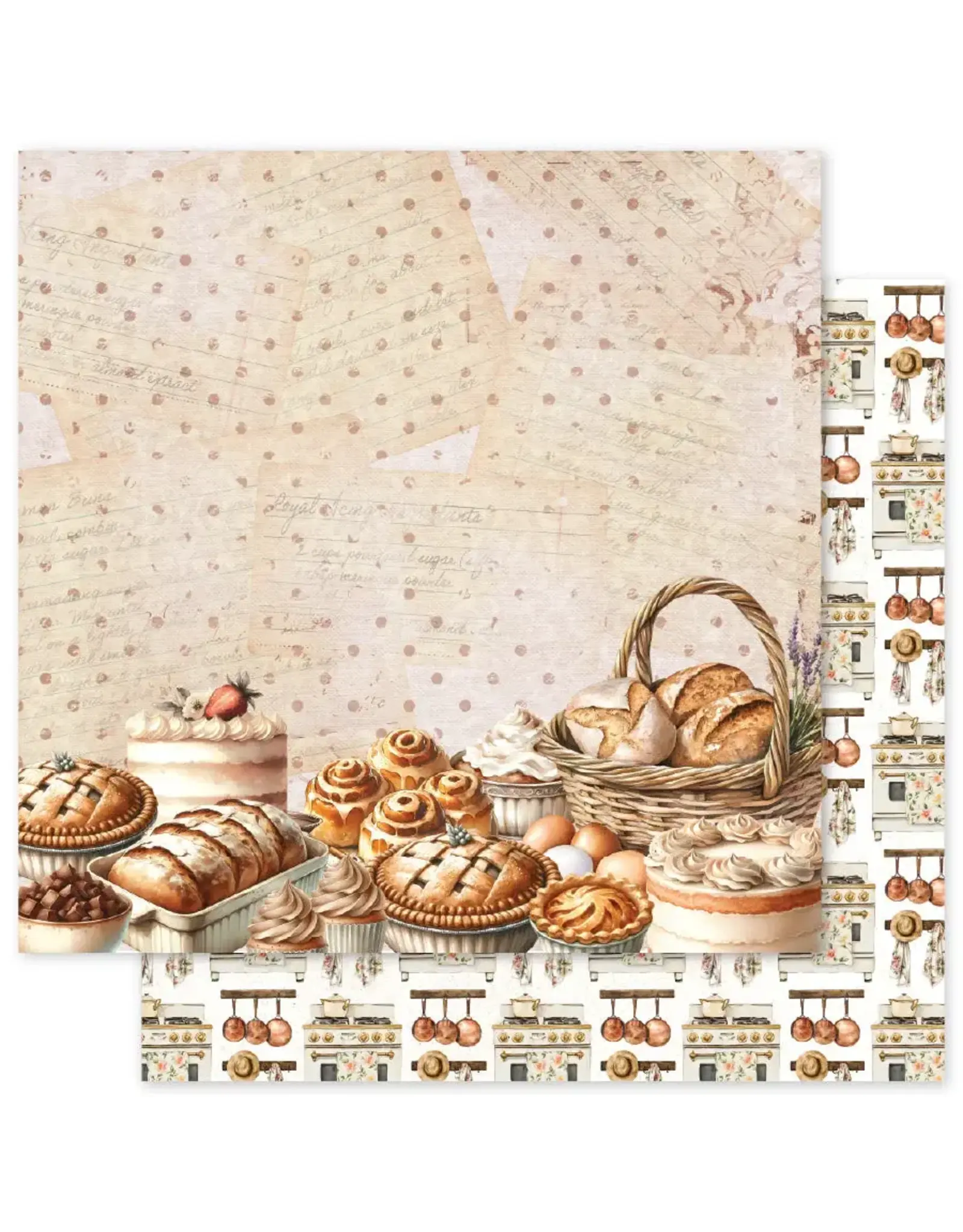 PAPER ROSE PAPER ROSE HEART & HOME - D 12x12 CARDSTOCK