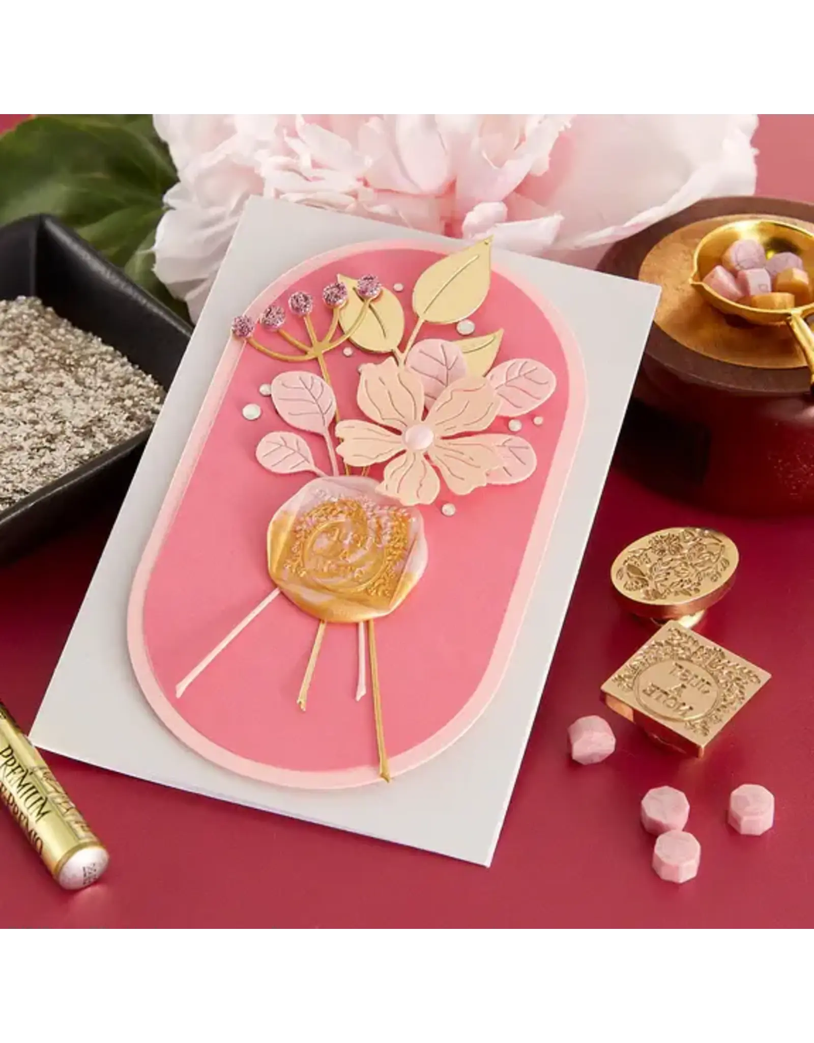 SPELLBINDERS SPELLBINDERS SUMMER COLLECTION ESSENTIAL MODERN OVALS ETCHED DIE SET