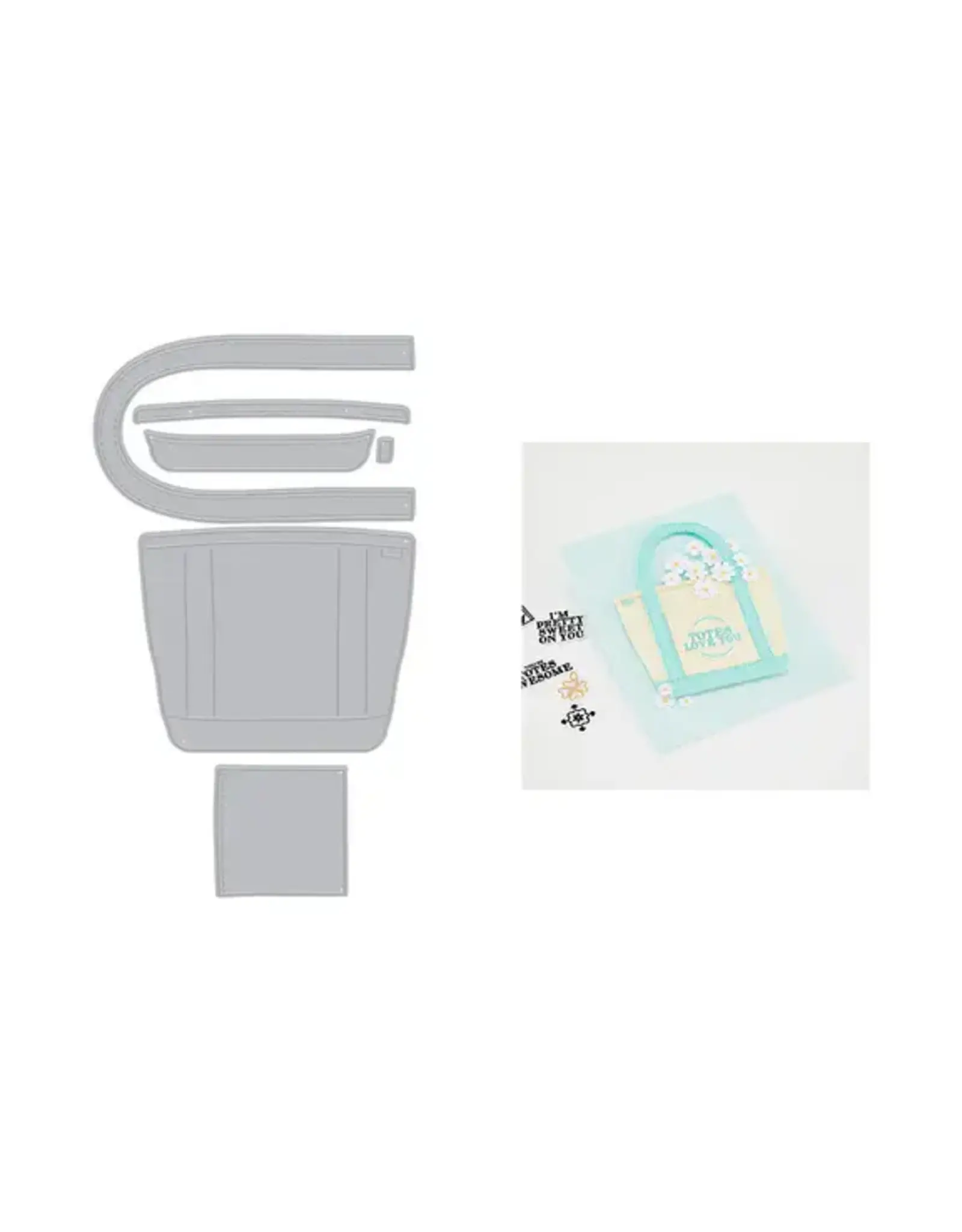 HERO ARTS HERO ARTS TOTE BAG DIE SET