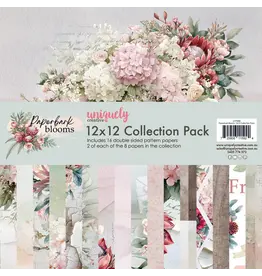 UNIQUELY CREATIVE UNIQUELY CREATIVE PAPERBARK BLOOMS 12x12 COLLECTION PACK