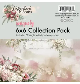 UNIQUELY CREATIVE UNIQUELY CREATIVE PAPERBARK BLOOMS 6x6 COLLECTION PACK