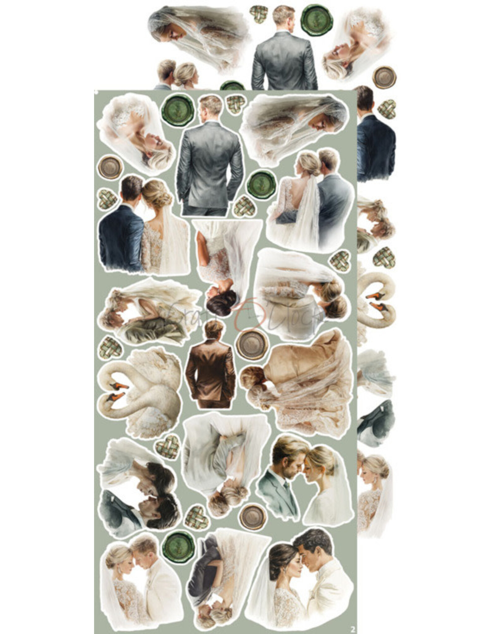 CRAFT O'CLOCK CRAFT O'CLOCK LIFETIME LOVING YOU EXTRAS SET-MIX 6x12 COLLECTION PACK 18 SHEETS