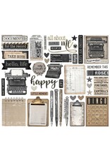 SIMPLE STORIES SIMPLE STORIES SIMPLE VINTAGE ESSENTIALS TAKE NOTE BITS 42/PK