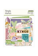 SIMPLE STORIES SIMPLE STORIES SIMPLE VINTAGE FLOWER SHOPPE EPHEMERA 39/PK