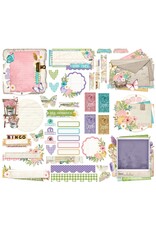 SIMPLE STORIES SIMPLE STORIES SIMPLE VINTAGE FLOWER SHOPPE EPHEMERA 39/PK