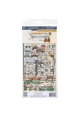 49 AND MARKET 49 AND MARKET RUST & REVS 2.0 6x12 LASER CUT ELEMENTS 177/PK