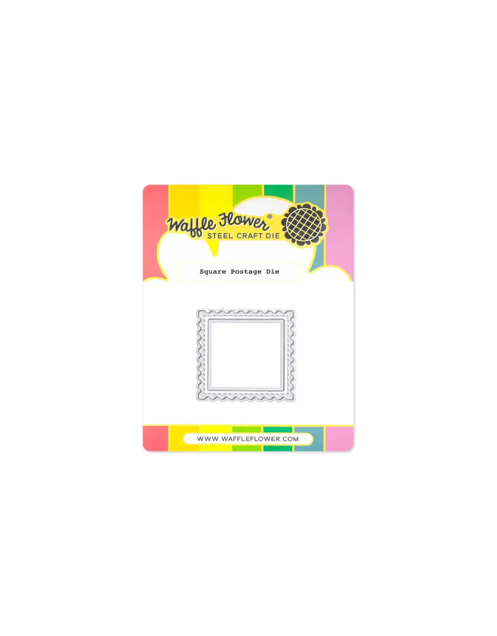 WAFFLE FLOWER WAFFLE FLOWER SQUARE POSTAGE DIE