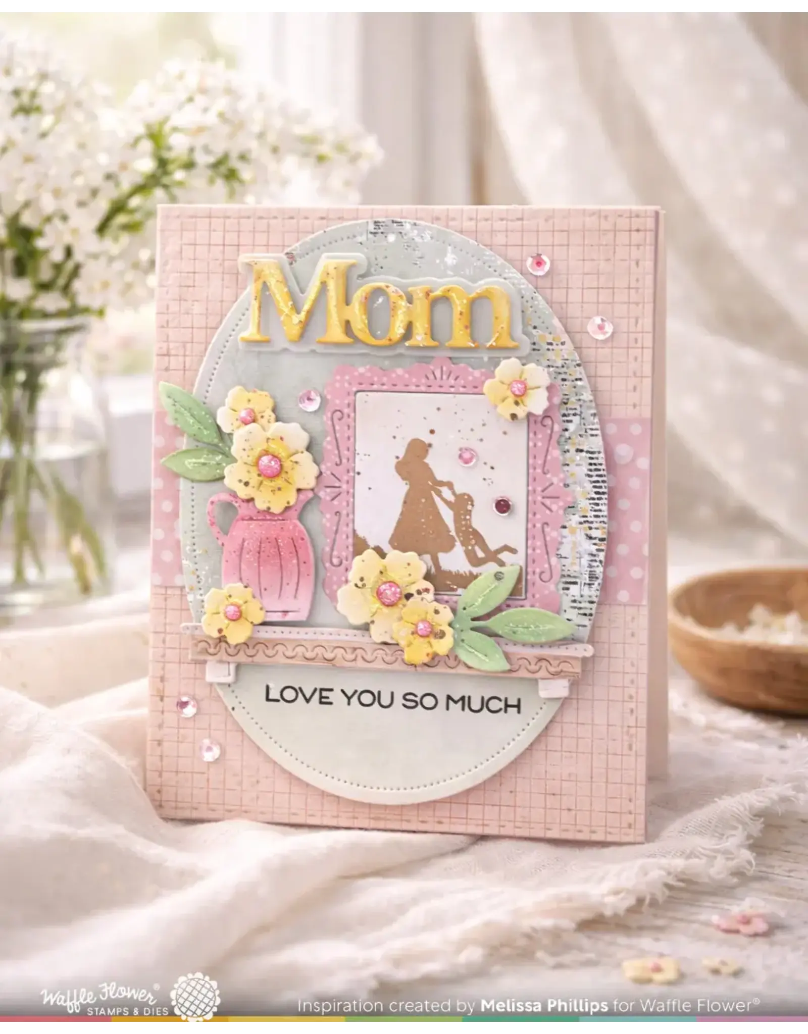 WAFFLE FLOWER WAFFLE FLOWER PRINT MOM WORD DIE SET