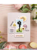 WAFFLE FLOWER WAFFLE FLOWER POSTAGE COLLAGE MOM SILHOUETTES CLEAR STAMP SET