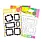 WAFFLE FLOWER WAFFLE FLOWER POSTAGE COLLAGE FRAMES CLEAR STAMP SET AND DIE COMBO
