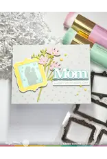 WAFFLE FLOWER WAFFLE FLOWER POSTAGE COLLAGE FRAMES CLEAR STAMP SET AND DIE COMBO