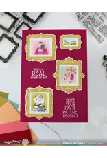 WAFFLE FLOWER WAFFLE FLOWER PICTURE PERFECT SENTIMENTS CLEAR STAMP SET