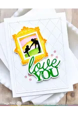 WAFFLE FLOWER WAFFLE FLOWER LOVE YOU WORD DIE SET