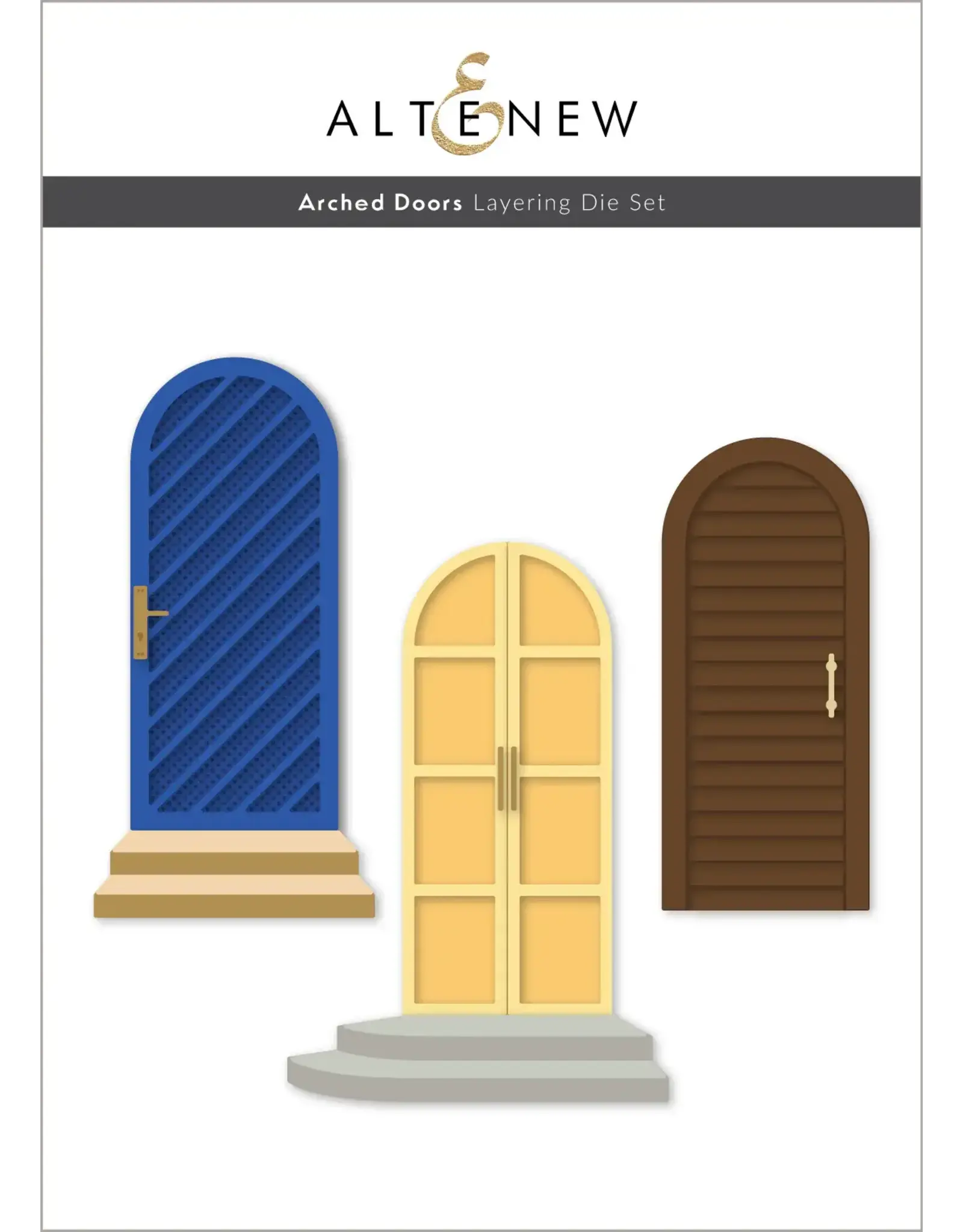 ALTENEW ALTENEW ARCHED DOORS LAYERING DIE SET