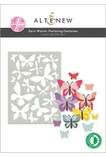 ALTENEW ALTENEW CREATIVE CUTS: ZERO-WASTE FLUTTERING FANTASIES LAYERING DIE SET