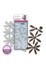 ALTENEW ALTENEW LUSH BOTANICALS: AFRICAN DAISY 3D EMBOSSING FOLDER AND DIE SET