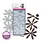 ALTENEW ALTENEW LUSH BOTANICALS: AFRICAN DAISY 3D EMBOSSING FOLDER AND DIE SET