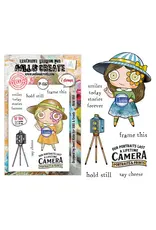AALL & CREATE AALL & CREATE JANET KLEIN #1367 HOLD STILL A7 CLEAR STAMP SET