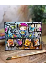 AALL & CREATE AALL & CREATE JANET KLEIN #1368 NATURE'S ART A7 CLEAR STAMP SET