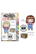 AALL & CREATE AALL & CREATE JANET KLEIN #1369 STAY FOCUSED A7 CLEAR STAMP SET