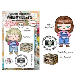 AALL & CREATE AALL & CREATE JANET KLEIN #1369 STAY FOCUSED A7 CLEAR STAMP SET