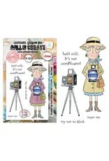 AALL & CREATE AALL & CREATE JANET KLEIN #1370 DEE SNAPS A7 CLEAR STAMP SET