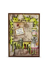 AALL & CREATE AALL & CREATE JANET KLEIN #1370 DEE SNAPS A7 CLEAR STAMP SET