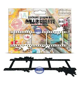AALL & CREATE AALL & CREATE #117 STRIPED SPLASH DIE