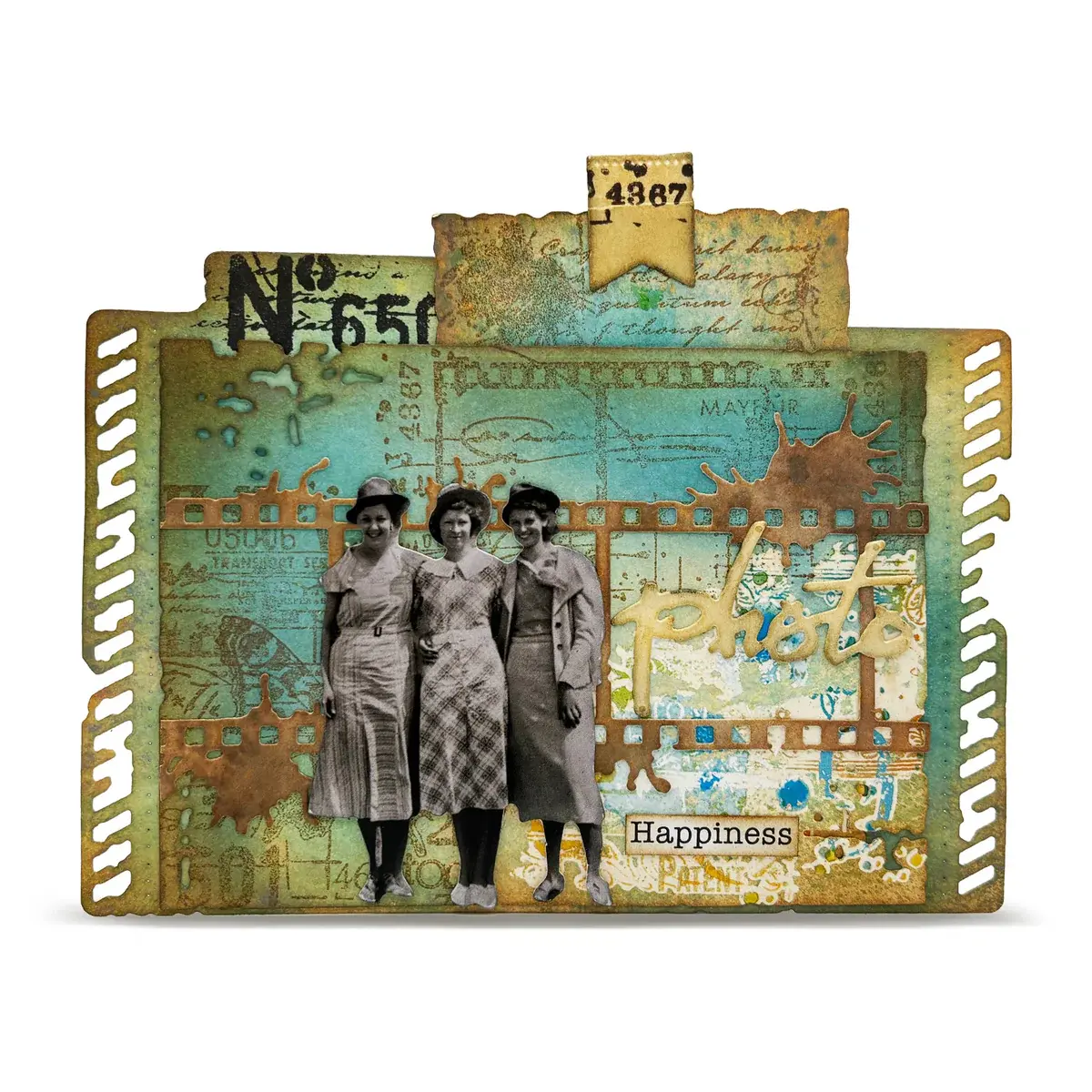 AALL & CREATE AALL & CREATE #117 STRIPED SPLASH DIE