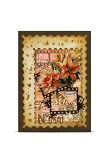 AALL & CREATE AALL & CREATE AUTOUR DE MWA #1334 SPLATTER FILM A6 CLEAR STAMP SET