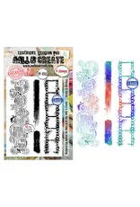 AALL & CREATE AALL & CREATE AUTOUR DE MWA #1335 CIRCLES & STROKES A6 CLEAR STAMP SET