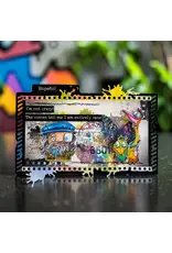 AALL & CREATE AALL & CREATE AUTOUR DE MWA #1337 SEWN SPARKS A6 CLEAR STAMP SET