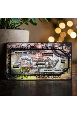 AALL & CREATE AALL & CREATE AUTOUR DE MWA #1337 SEWN SPARKS A6 CLEAR STAMP SET