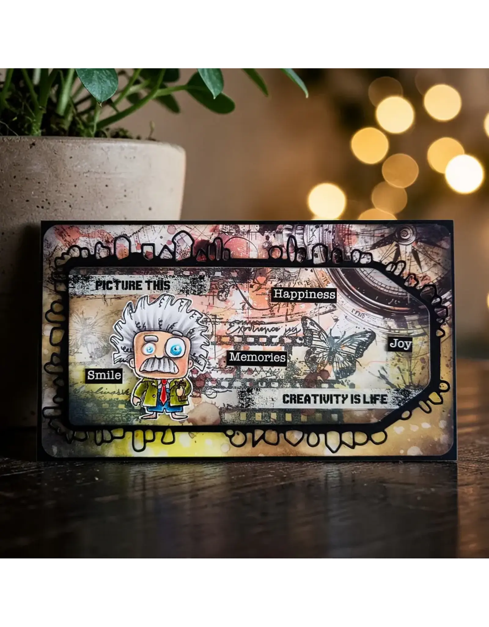 AALL & CREATE AALL & CREATE AUTOUR DE MWA #1337 SEWN SPARKS A6 CLEAR STAMP SET