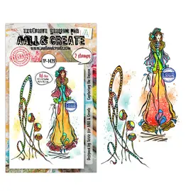 AALL & CREATE AALL & CREATE SOIZIC #1429 CAPTURING THE UNSEEN A6 CLEAR STAMP SET