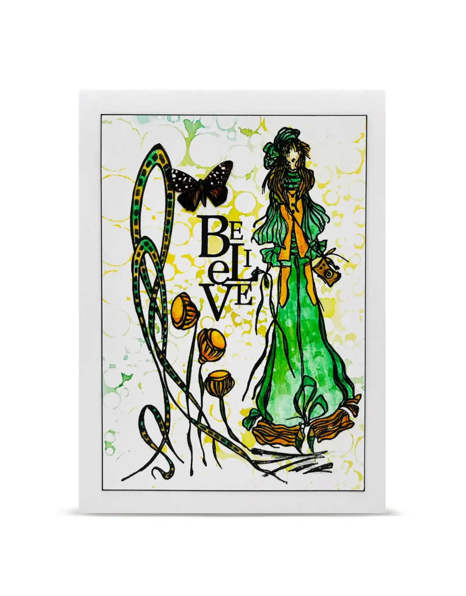 AALL & CREATE AALL & CREATE SOIZIC #1429 CAPTURING THE UNSEEN A6 CLEAR STAMP SET