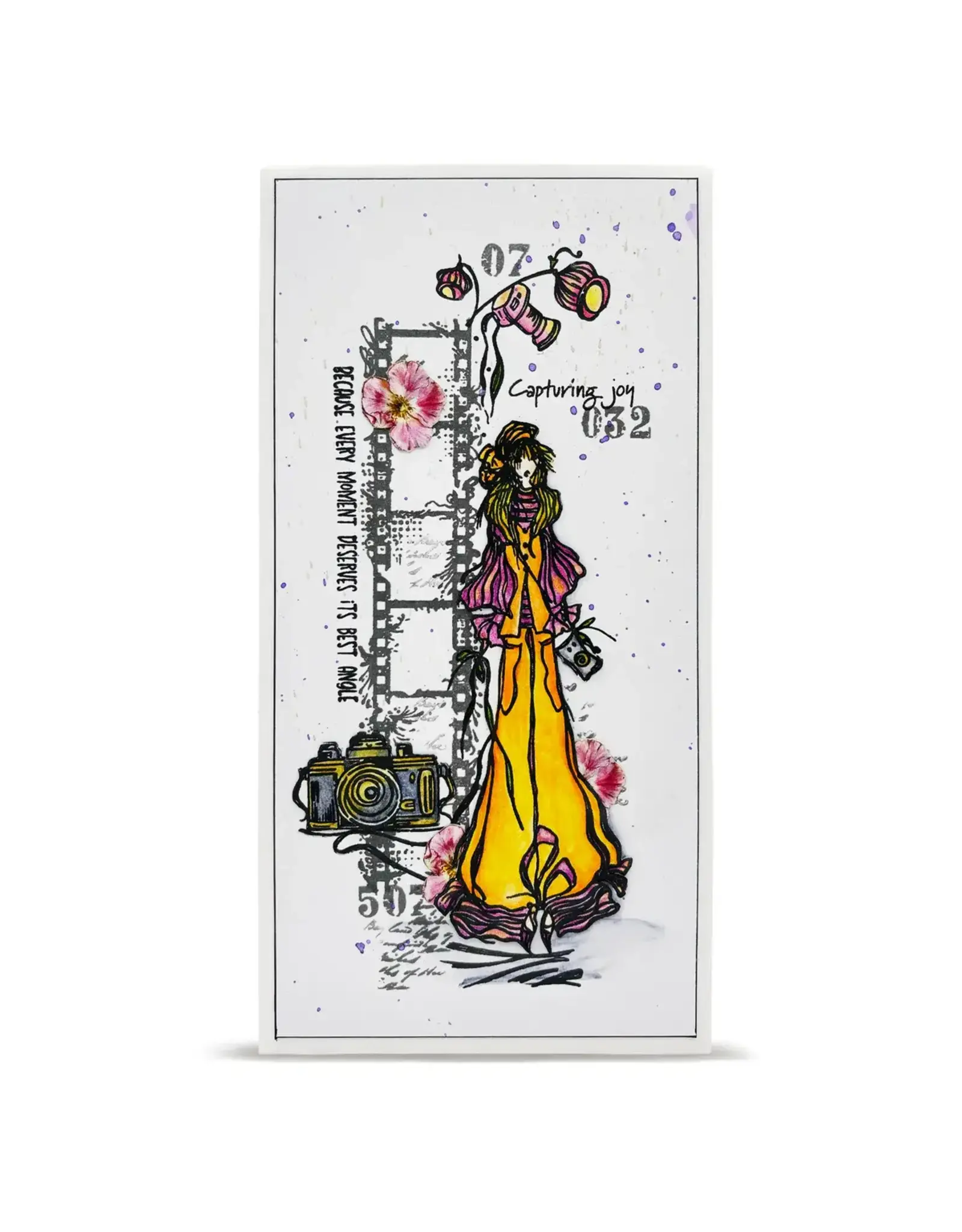 AALL & CREATE AALL & CREATE SOIZIC #1429 CAPTURING THE UNSEEN A6 CLEAR STAMP SET