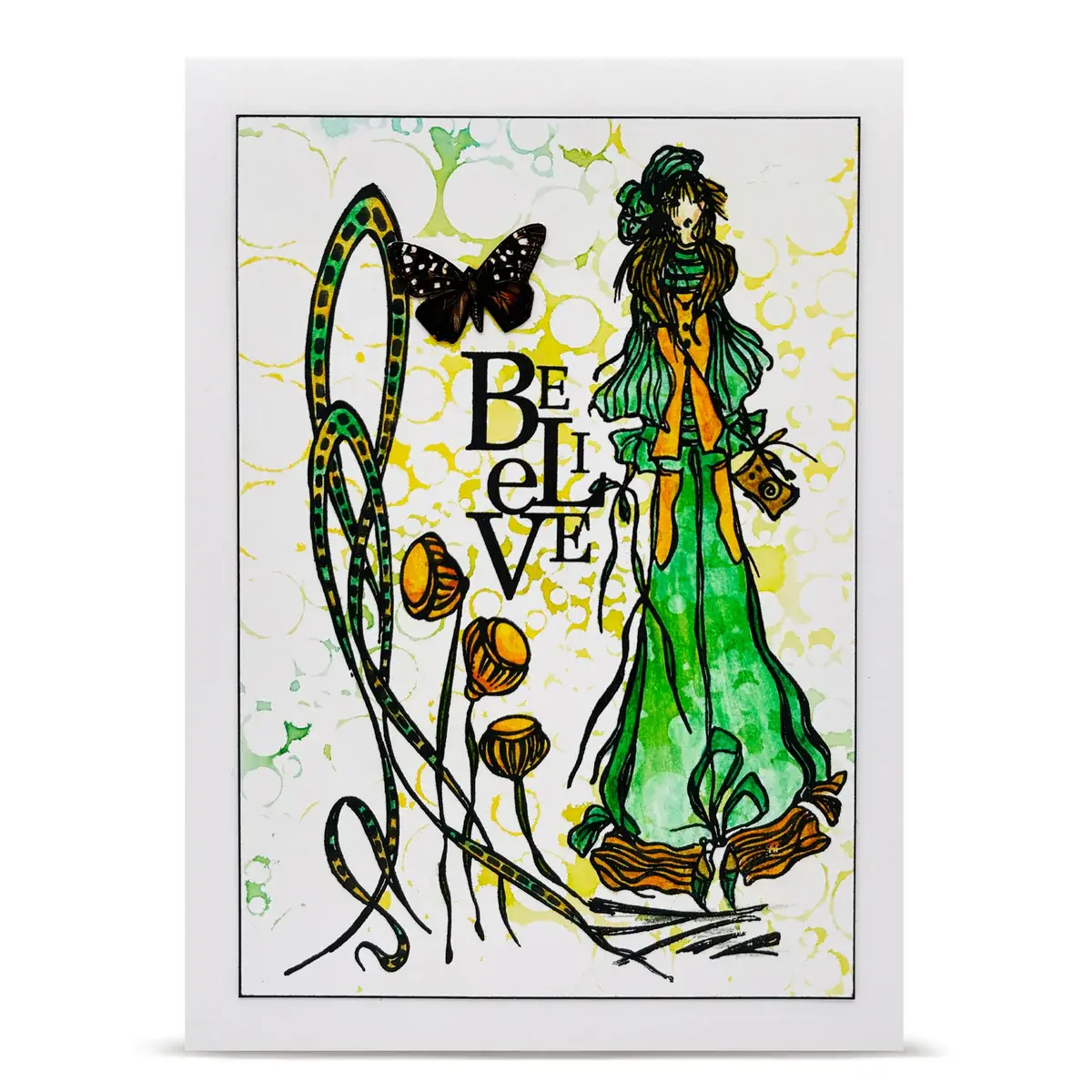 AALL & CREATE AALL & CREATE SOIZIC #1429 CAPTURING THE UNSEEN A6 CLEAR STAMP SET