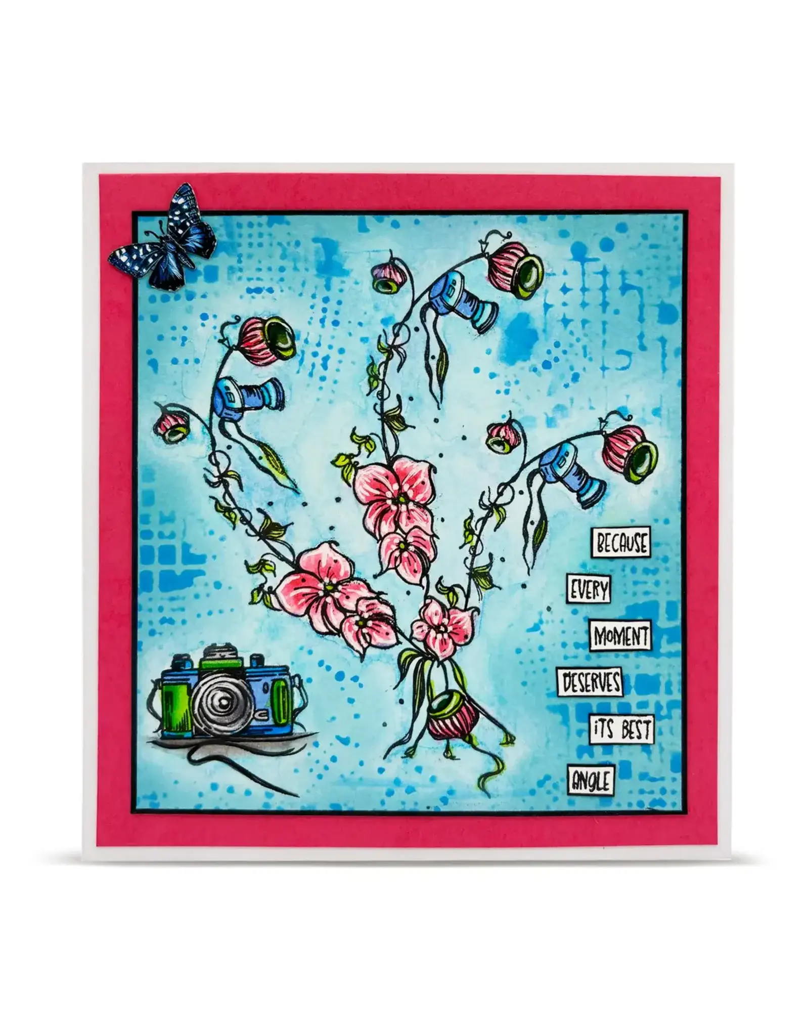 AALL & CREATE AALL & CREATE SOIZIC #1432 CAPTURING JOY A6 CLEAR STAMP SET