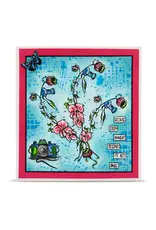 AALL & CREATE AALL & CREATE SOIZIC #1432 CAPTURING JOY A6 CLEAR STAMP SET