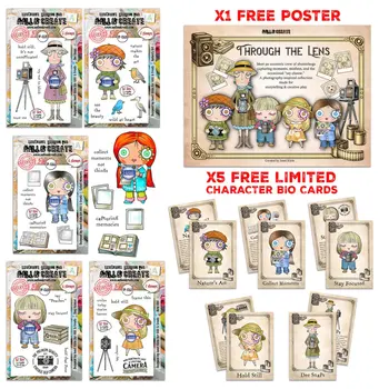 AALL & CREATE AALL & CREATE JANET KLEIN THROUGH THE LENS STAMP BUNDLE