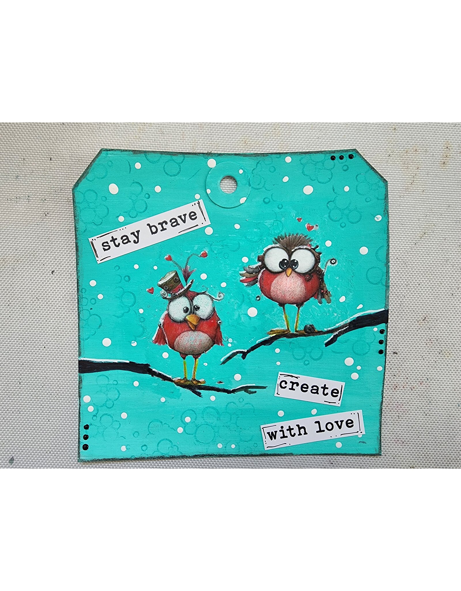 RICE PAPER TECHNIQUES CLASS WITH MICHELLE KING APRIL 18 2026 13H-15H30