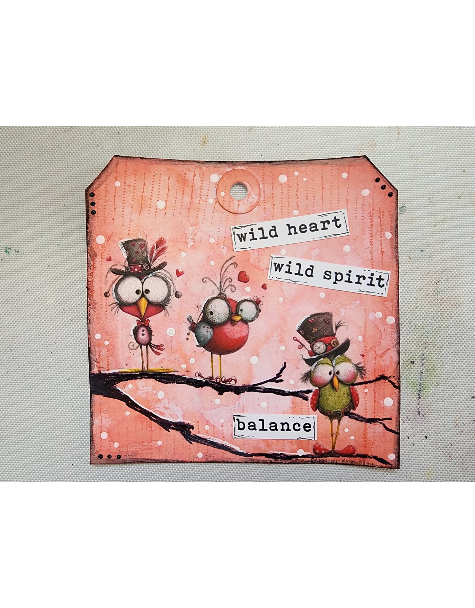 RICE PAPER TECHNIQUES CLASS WITH MICHELLE KING APRIL 18 2026 13H-15H30